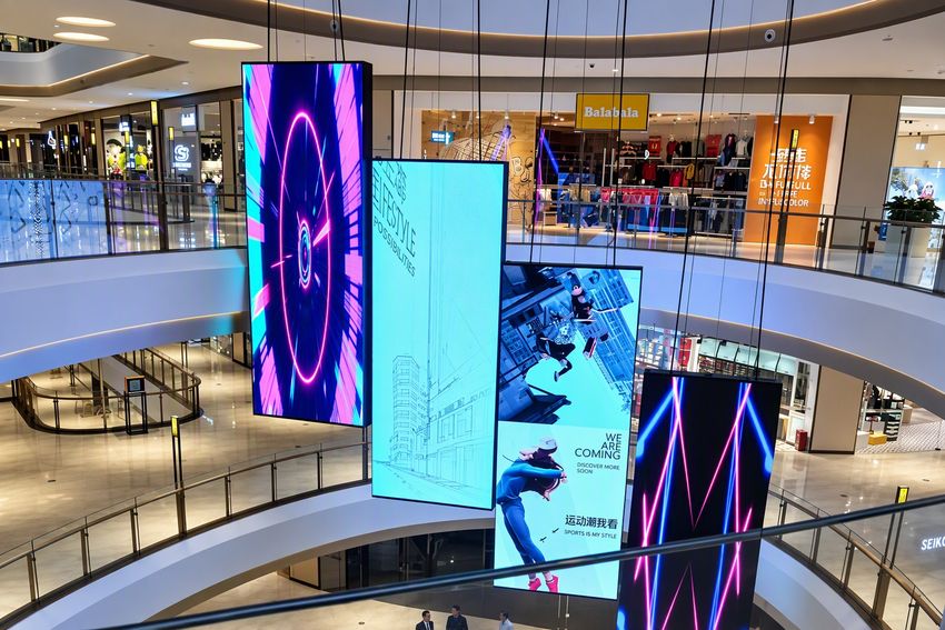 Hanging Vertical Banners